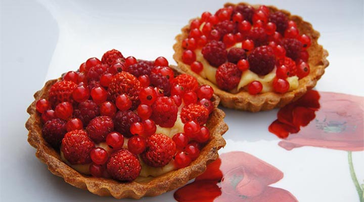 Tartelette aux fruits rouges