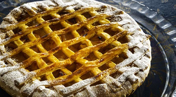 Tarte aux pommes paysanne