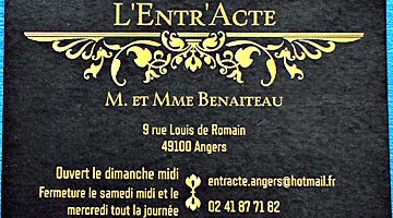 アンジェ | L'Entr'Acte